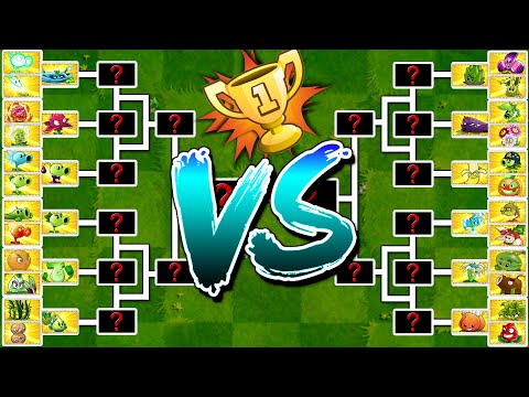 BIG Tournament - Who Will Win? - PvZ 2 Battlez Plant vs Plant