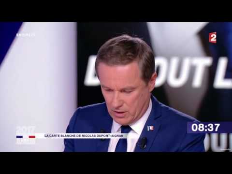 Nicolas Dupont-Aignan dévoile des SMS de pression de Serge Dassault, propriétaire du Figaro