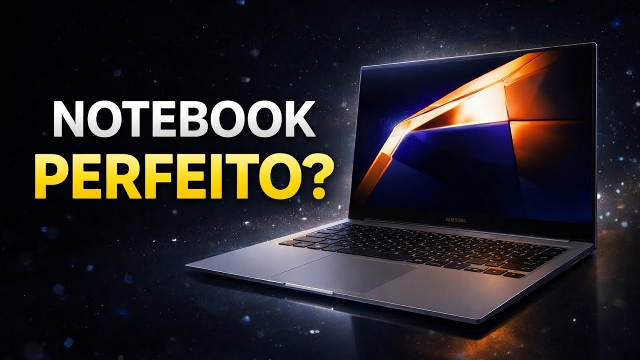 Miniatura da avaliação em vídeo de Notebook Samsung Galaxy Book4 Intel Core 5 15.6 Polegadas 512GB SSD
