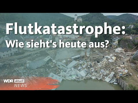 Wiederaufbau unter anderem im Ahrtal: Vier Jahre nach der Hochwasser-Katastrophe | WDR aktuell