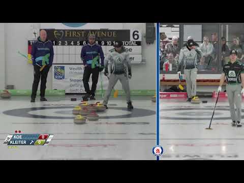 FEATURE  Rylan Kleiter vs  Kevin Koe   Draw 17   RBC Dominion Securities Western Showdown 6