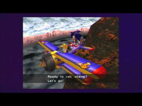 Sonic Adventure Playthrough pt8 - Stage 7: Red Mountain/ Sky Chase Act 2 (Sonic's Story)