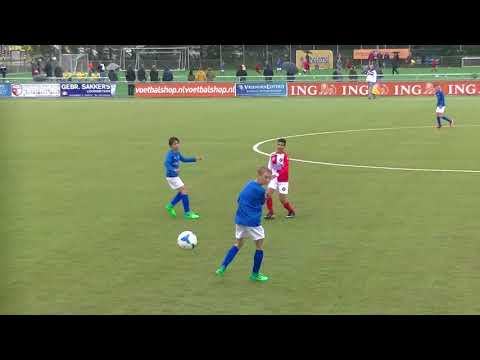 Isaiah Ahmed KAMPONG JO13-2 - UVV JO13-1 2de helft (1-4)bekerwedstrijd