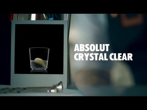 ABSOLUT CRYSTAL CLEAR DRINK RECIPE - HOW TO MIX