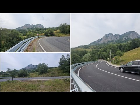 Drumul prin Pasul Buceș Vulcan