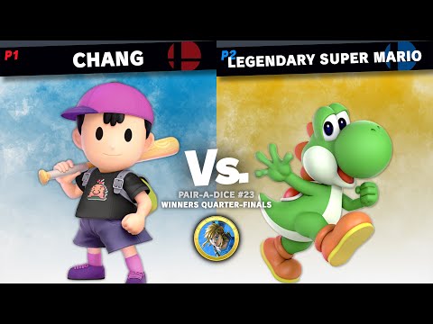 Pair-A-Dice #23 / Chang (Ness) Vs. Legendary Super Mario (Yoshi) (Winners Quarters)