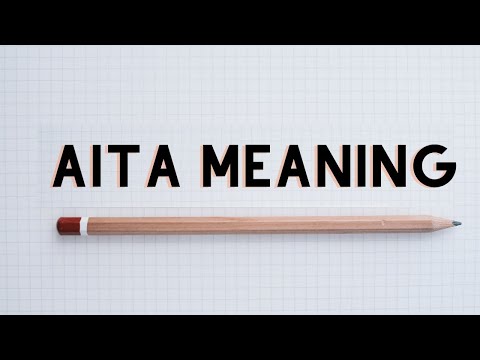 AITA Meaning | Word pronounce | English Speaking Practice | English | WordsClasses