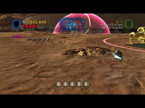 Lego Star Wars 3: The Clone Wars: Part 1: Geonosian Arena & Battle of Geonosis (Free Play)