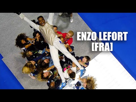 Enzo Lefort FRA / gold medal match Budapest 2019