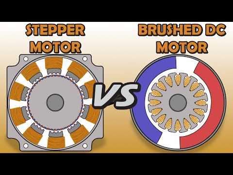 WHICH ONE IS BETTER? | Stepper Vs Brushed DC Motor