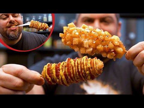 CORN DOGS coreanos | Receta STREET FOOD que te hará alucinar