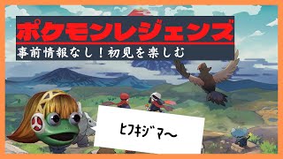 【Pokemon Legends アルセウス】#5　完全初見を楽しむ
