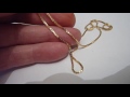 Vintage 9 Carat Gold Box Chain Mint 17 5 Inches 5 55 Grams