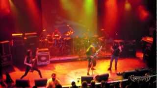 GORGUTS -- Inverted, DEATH TO ALL TOUR, June 26, 2012, Chicago, HOB