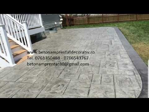 Beton Amprentat Mologești -Vâlcea Tel.0761350488 -0766543767