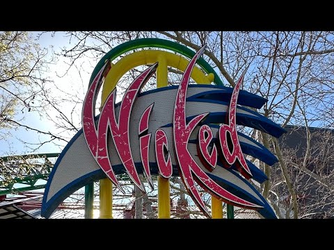 Wicked at Lagoon On-Ride POV • Front Row 4K 60fps