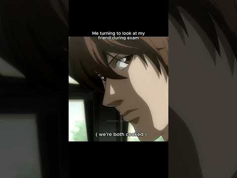 Relatable Anime「 Yagami Light and L Edit 」pt.110 Death Note #anime #real #fypシ