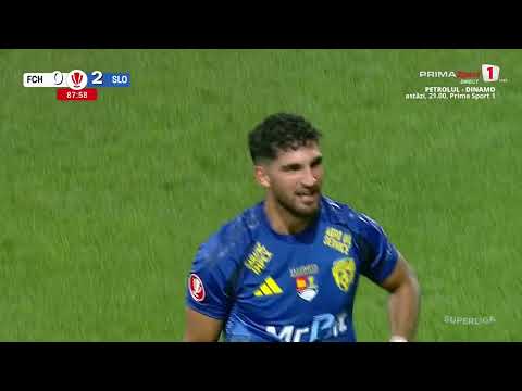 GOOOL! Hermannstadt - Slobozia 0-2. GAME OVER la Sibiu! Espinosa înscrie, după gafa lui Stoica