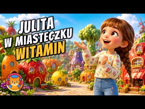 Julita w Miasteczku Witamin - okładka bajki audio