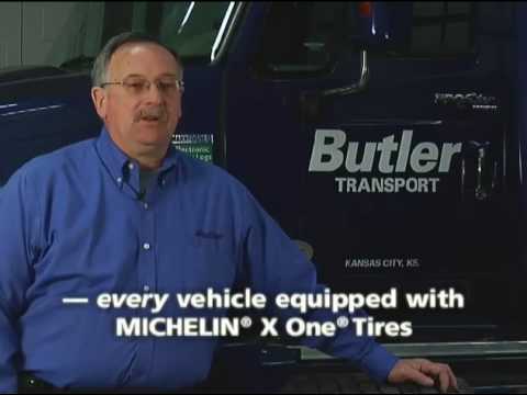 MICHELIN® X One® Tire Testimonial -- Butler Transport