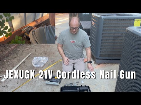 JEXUGK 21V Cordless Nail Gun