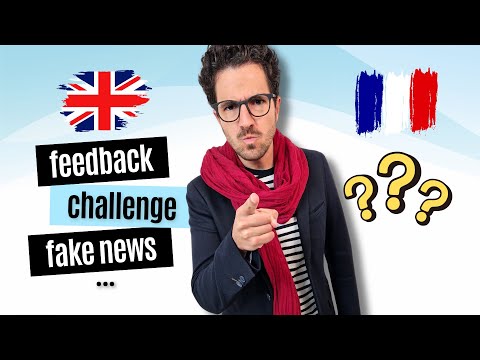 👉  Speak like a real French person! | ⛔ 20 English words you should stop using in French