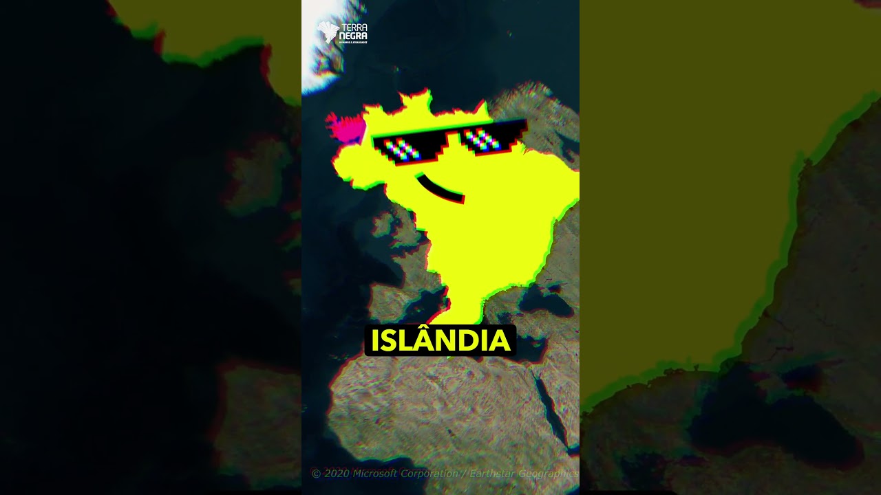 O REAL TAMANHO DO TERRITÓRIO BRASILEIRO! #TerraNegra #Enem2024 #TerritórioBrasileiro