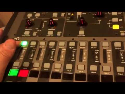 24 - Behringer X32 - VIDEO - 160705 – Changing a Bus Send from Pre to Post Fader