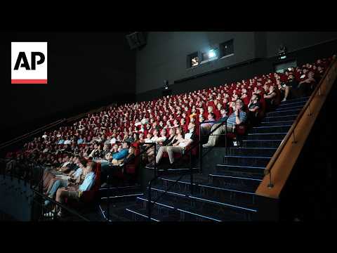 Video Thumbnail: Prague’s rare 70mm IMAX draws foreign visitors for 'The Odyssey'