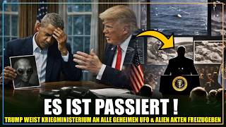 Eilmeldung | Trump weist Kriegsminister an alle Informationen über UFOs & Aliens freizugeben!