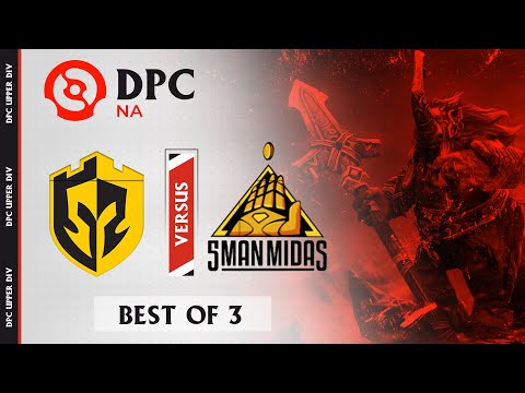 5ManMidas vs Black and Yellow Game 3 (BO3) | DPC 2021 Season 1 NA Upper Division