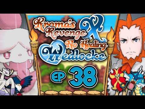 EVERYTHING IS CAKE?! | Pokémon X "No Healing" REVENGE Wedlocke | PART 38
