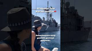 Türk S@v@ş Gemisi TCG Giresun Fırkateyni’ni Ziyaret Ettik 🇹🇷 30 Ağustos Zafer Ba