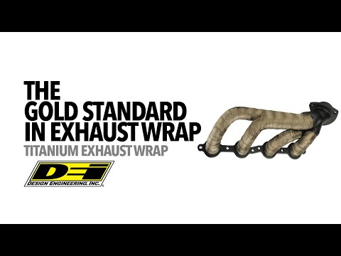 Titanium Exhaust Wrap From Design Engineering, Inc.
