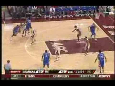 Rakim Sanders Put Back Dunk