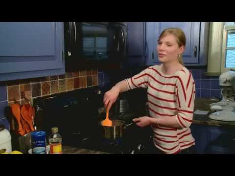 Mit Karamellsauce abrunden