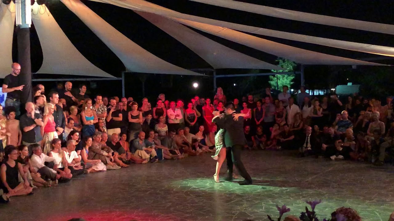 Carlitos Espinoza & Noelia Hurtado show, Catania Tango Festival 2018, 3/4