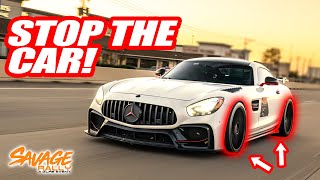 RACHEL'S AMG GTS WHEELS ALMOST FALL OFF + PAGANI'S 1ST ISSUE! *SAVAGE RALLY'S BACK*