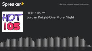 Jordan Knight-One More Night