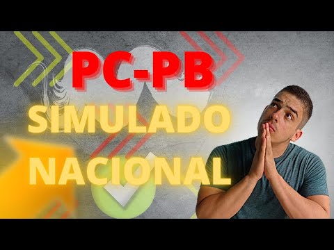 1° lugar agente - simulado nacional PCPB considerações