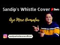 Ae Mere Humsafar Udit Narayan Whistle Cover By Sandip Banerjee Shorts
