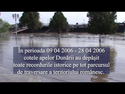 Dunărea revărsată la Giurgiu în anul 2006