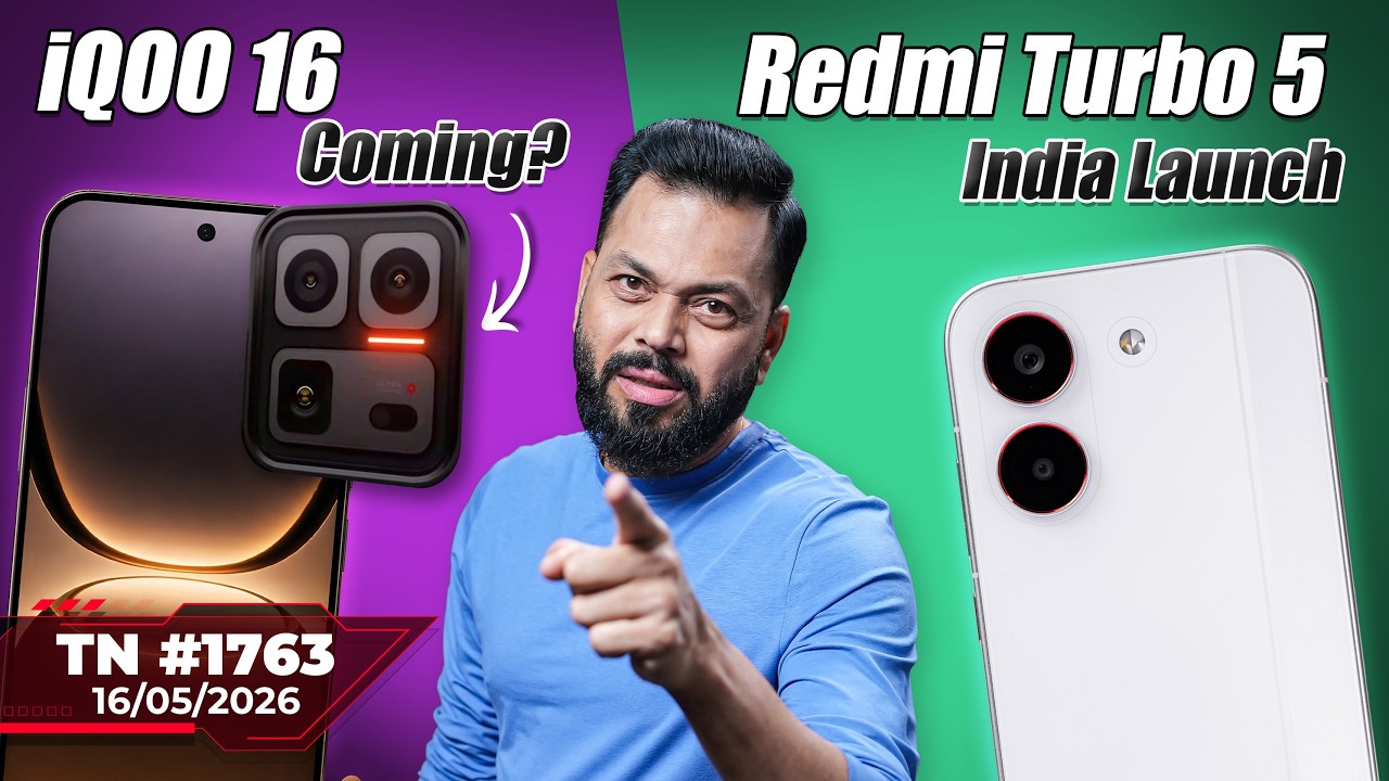 Redmi Turbo 5 India Launch, iQOO 16 Coming?, Apple x Intel, Gemini Intelligence,Razr Fold-#TTN1763