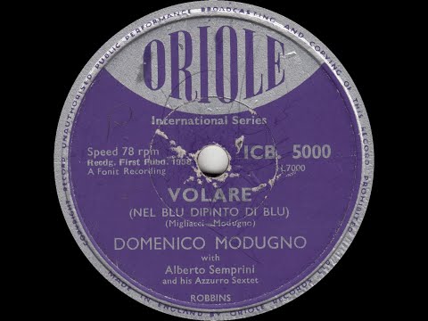 Domenico Modugno - Volare (Nel Blu Dipinto Di Blu)