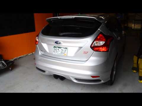 Turboback Exhaust Ford Focus ST Cold Start - EdgeAutosport.com
