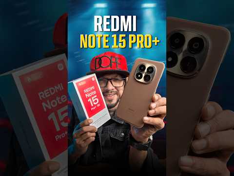 Thumbnail for Redmi Note 15 Pro Plus 5G First Impression #SamZone
