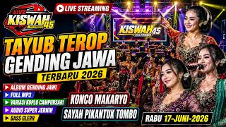Download lagu 🔴Live,TAYUB TEROP GENDING JAWA, ALBUM MP3, TERBARU 2026, BASS SUPER GLERR,  RABU 16 JUNI 2026 mp3
