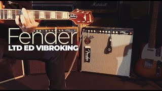 Video thumbnail for Fender Vibro-King 20th Anniversary Amplifier by Musos Corner