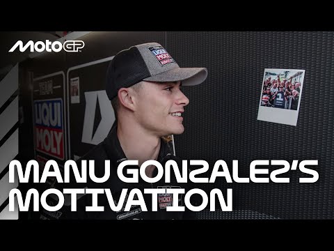 Manu Gonzalez's motivation through family and team members🫂📸