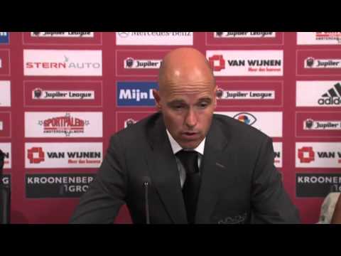 Almere City - Go Ahead Eagles (Persconferentie)